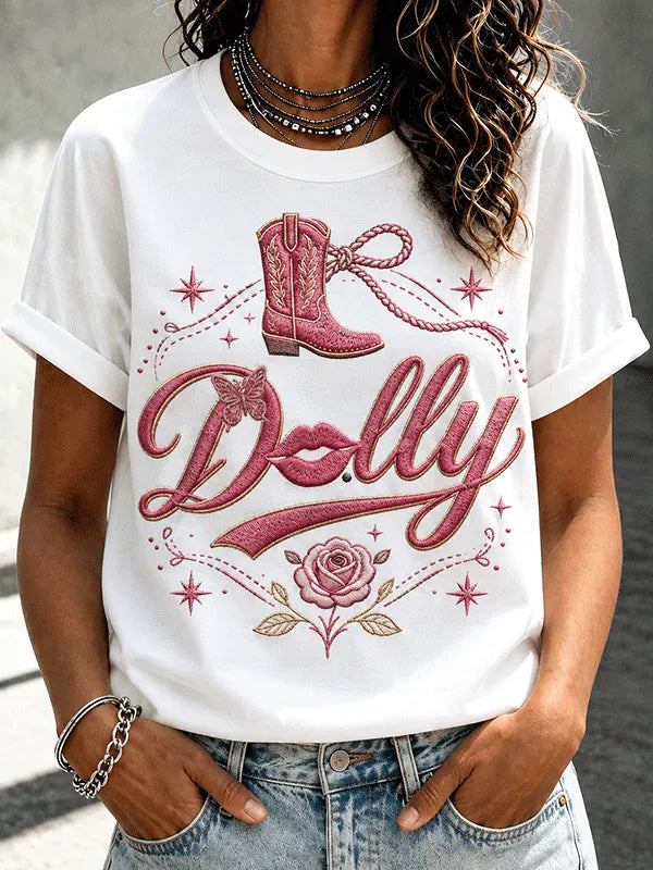 Women'S Casual Printed T-Shirt