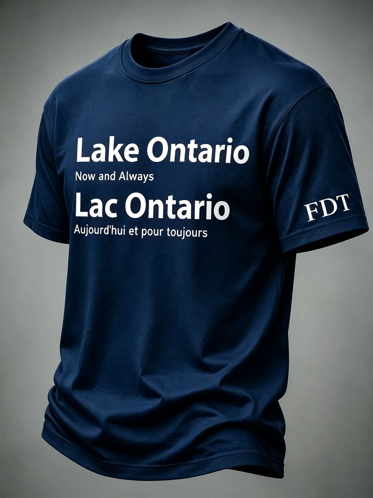 Men's Lake Ontario Print Short-sleeve T-shirt