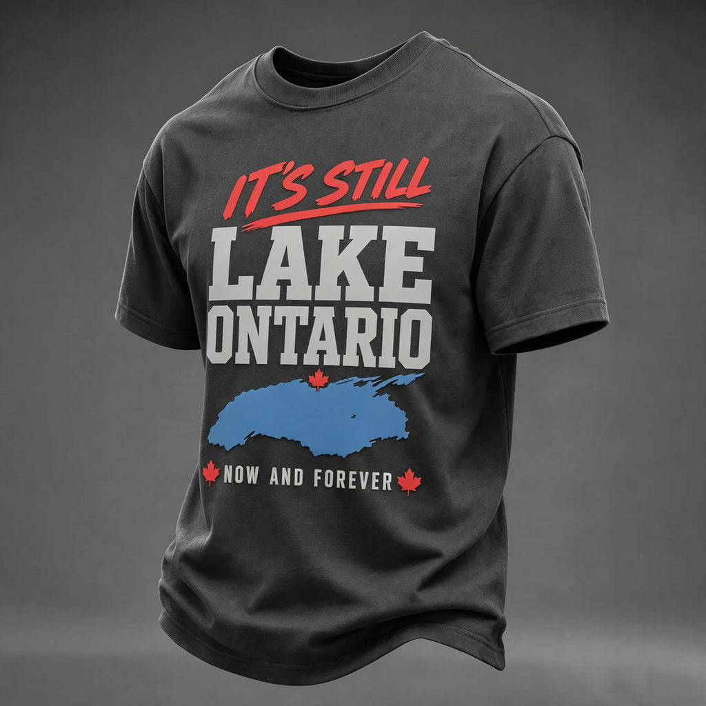 Men's “it's Still Lake Ontario Now And Forever” Printed T-shirt
