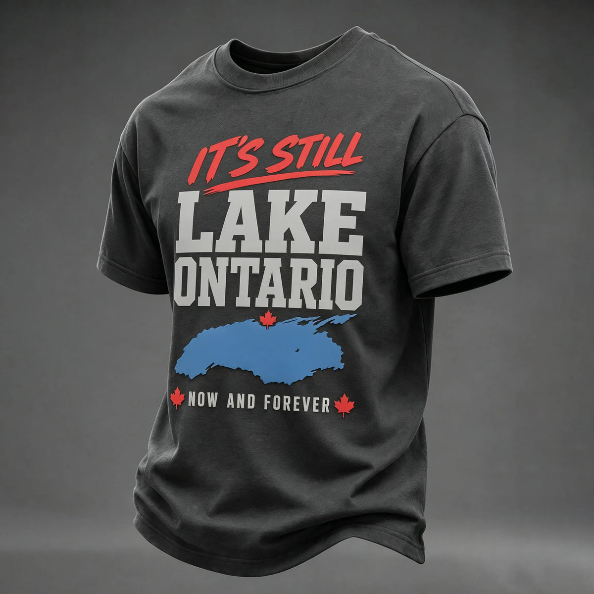 Men's “it's Still Lake Ontario Now And Forever” Printed T-shirt