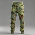 Men's Halloween Optical Displacement Strap Zombie 3d Printed Sweatpants