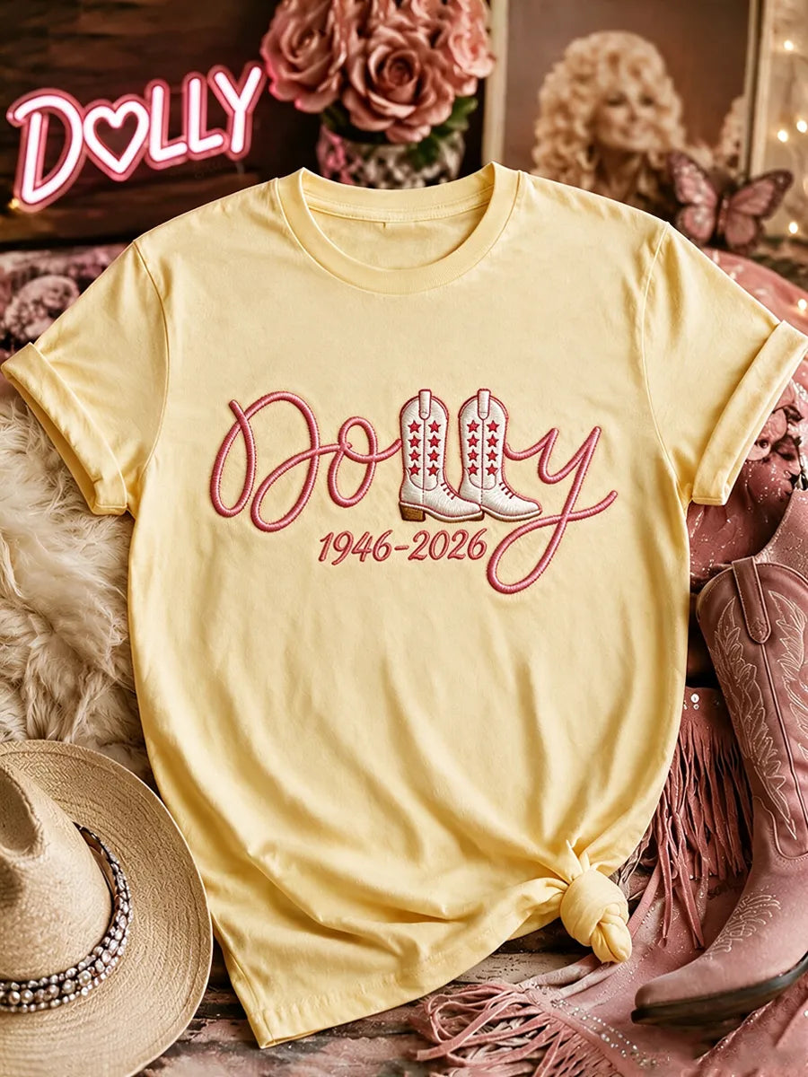 Women'S Commemorative Printed Casual T-Shirt