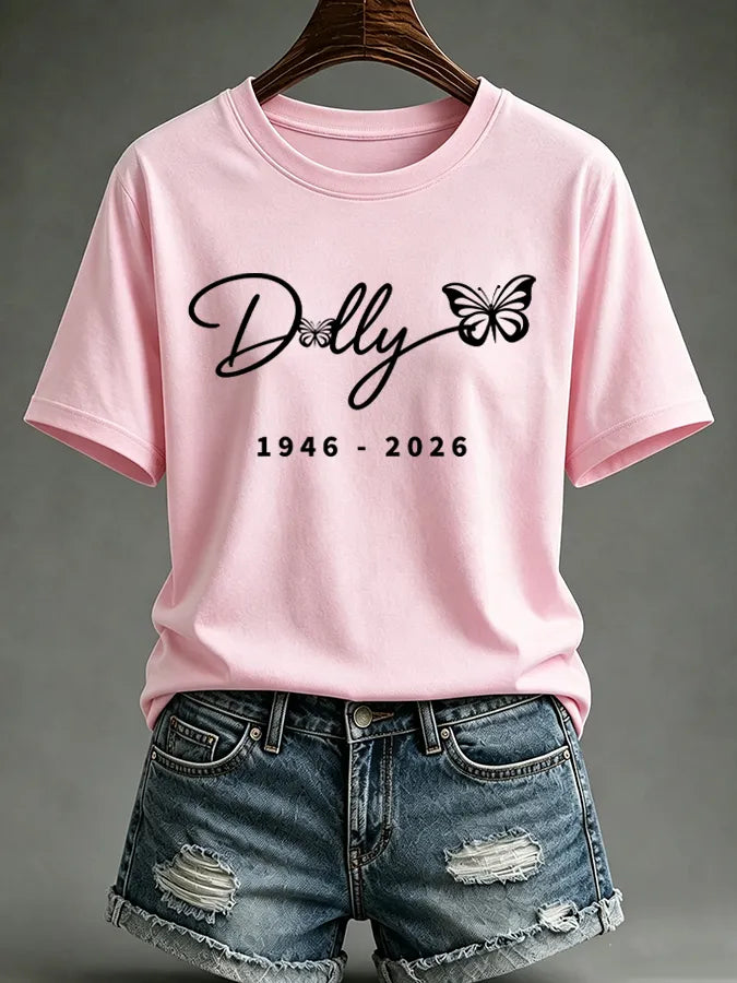 Women'S Commemorative Printed Casual T-Shirt