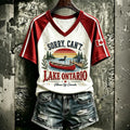 Women’s Lake Ontario Printed Casual T-shirt