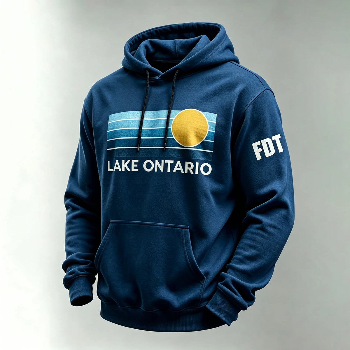 Men's Lake Ontario Printed Hoodie