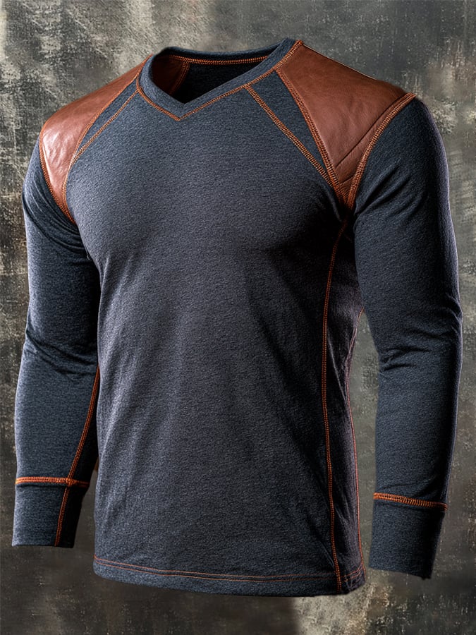 Men's Vintage-Style Comfortable T-Shirt