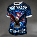 American Patriot Crew-Neck Short-Sleeve T-Shirt