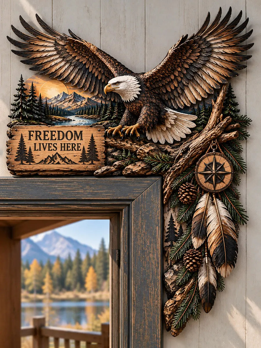 🦅 Eagle Freedom Door Frame Topper