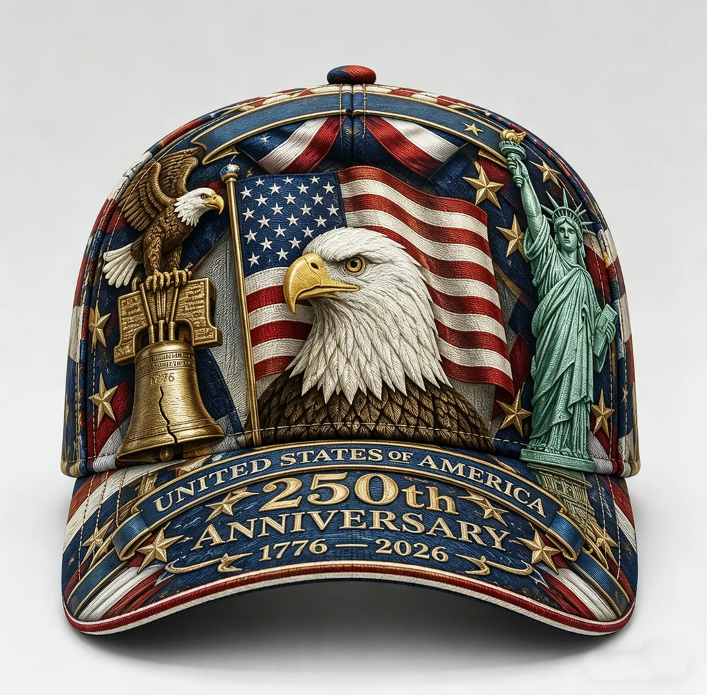 ⚡️INDEPENDENCE DAY 49% OFF -HONOR THE LEGACY. WEAR THE PRIDE. 250th Anniversary Patriotic Cap (1776–2026)