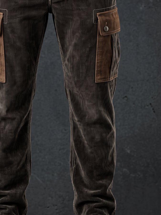 Men's Vintage Corduroy Work Pants