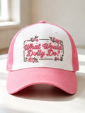 Unisex Retro Commemorative Dolly Printed Hat
