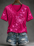 Women's Breast Cancer Short-sleeved T-shirt