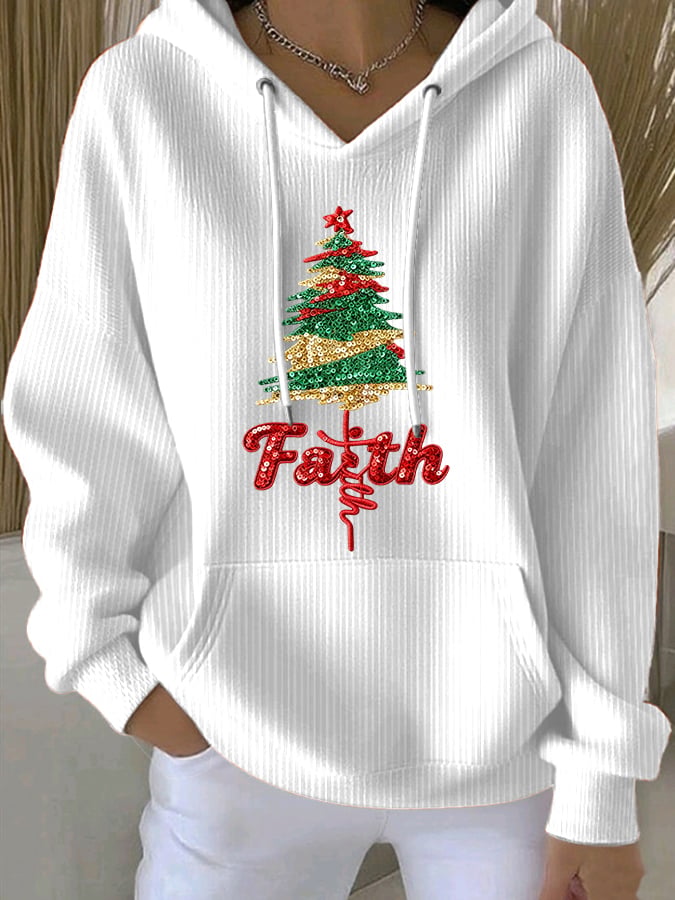 Women's Christmas Faith Casual Sweatshirt