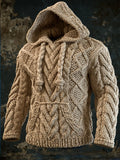 Men’s Vintage-Style Comfortable Knitted Sweater/Sweatshirt