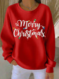Women's casual Christmas sweatshirt