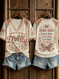 Country Singer Commemorative Printed T-Shirt