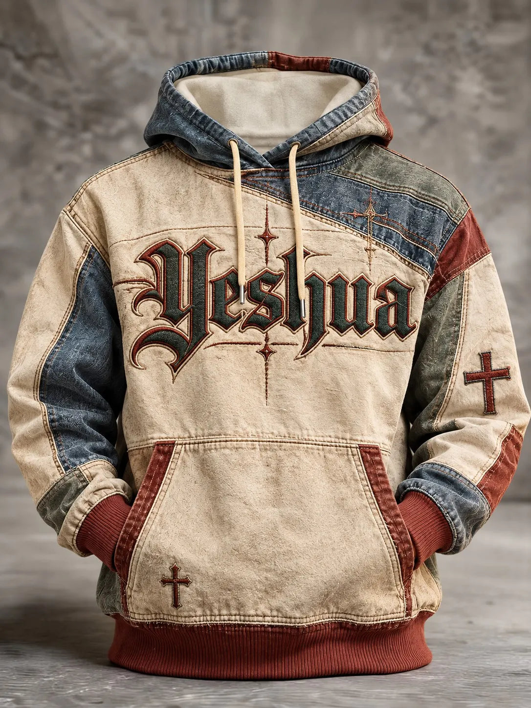 Men's Yeshua Printed Hoodie