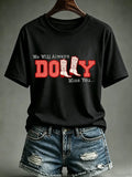 Women'S Commemorative Printed Casual T-Shirt