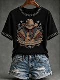 Women'S Commemorative Printed Casual T-Shirt