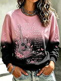 Women'S Country Music Commemorative Pattern Hoodie