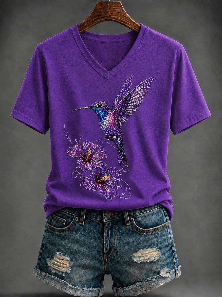 Women's Alzheimer's Awareness Print T-shirt