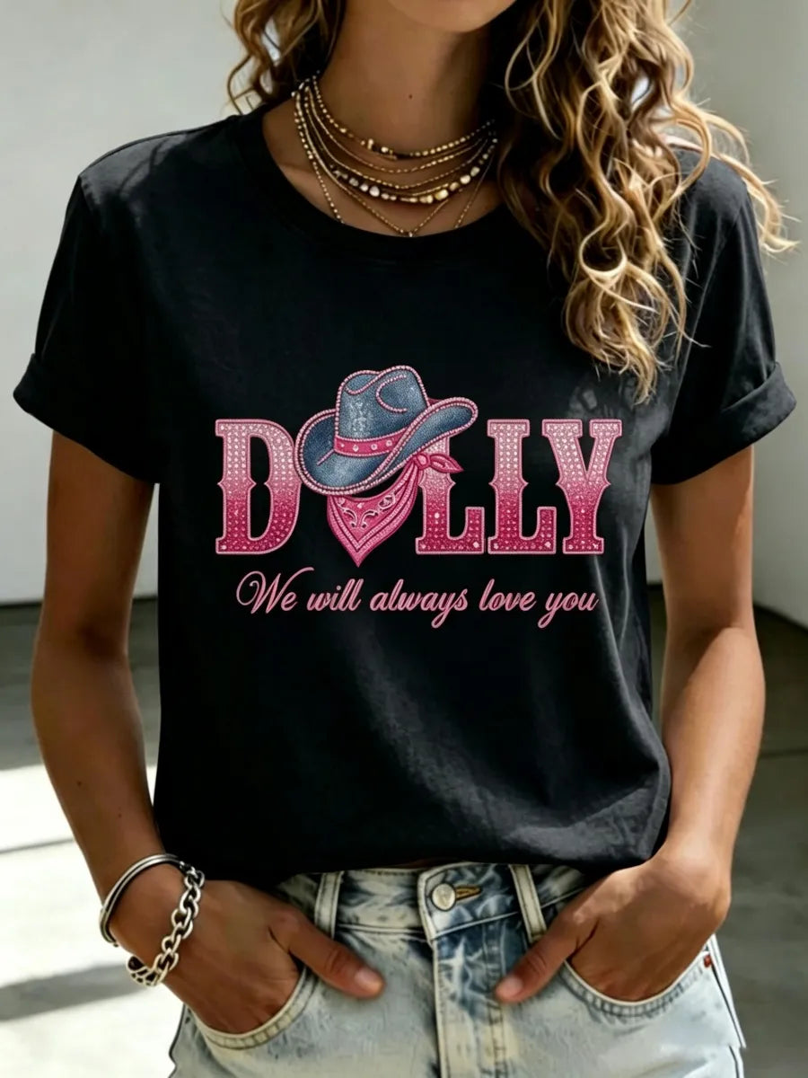 Women's Commemorative Print Vintage T-Shirt