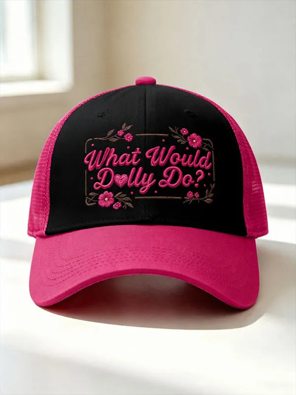 Unisex Retro Commemorative Dolly Printed Hat