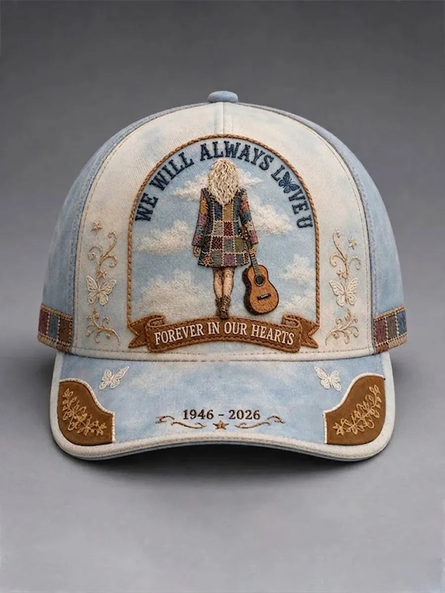 Unisex Legendary Country Singer Print Hat