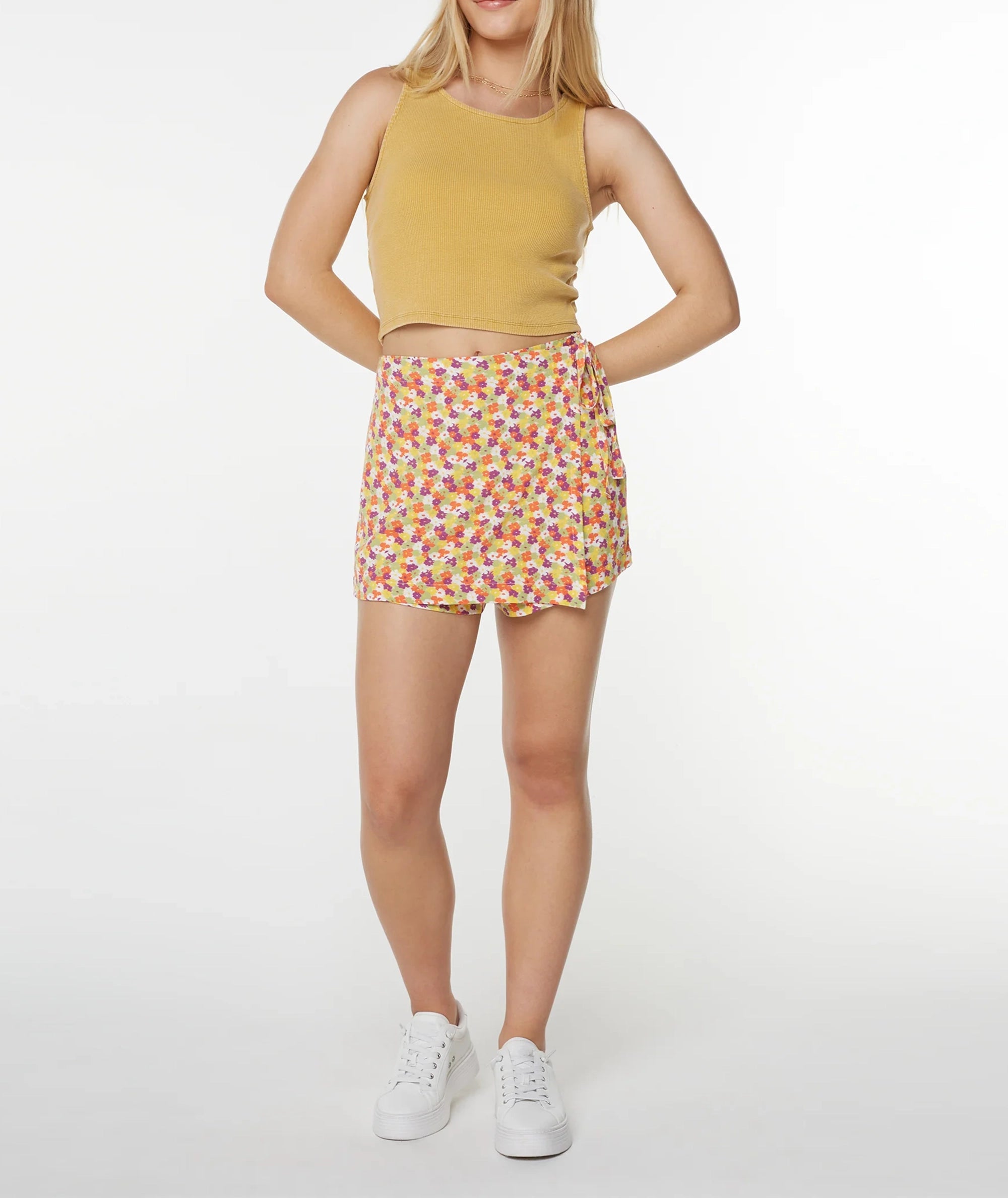 Plain-Colored Small Backless Women's Vest