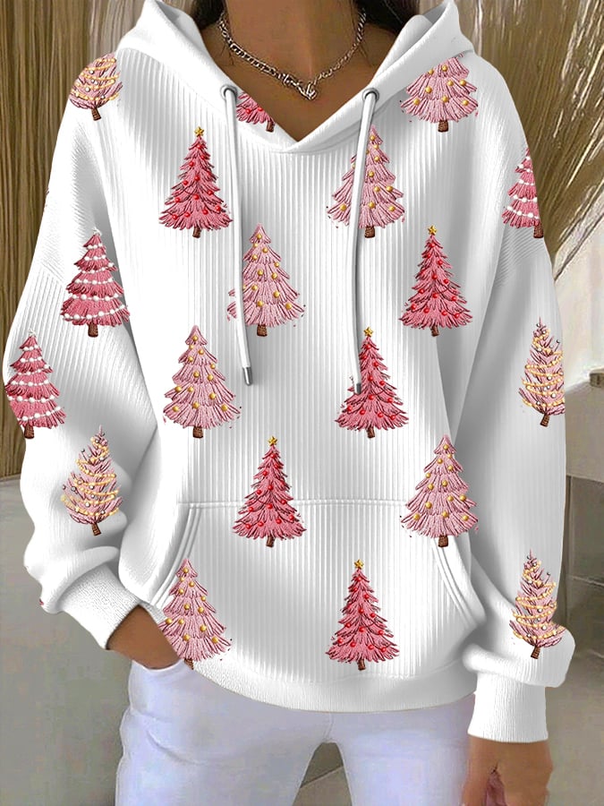 Women'S Christmas Faith Casual Hoodie Sweatshirt