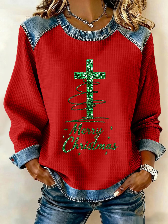Women's Christmas Faith Casual Sweatshirt