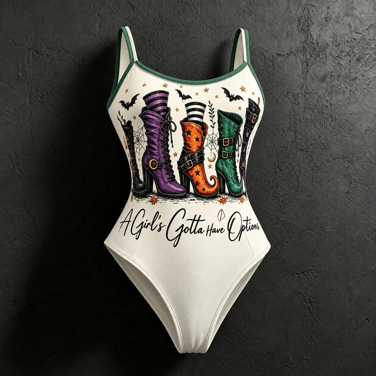 Women's Halloween Striped Bat And Star Print Hoodie Two-piece Set