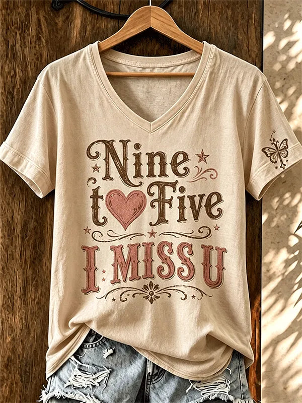 Women'S Nostalgic Commemorative Classic Printed T-Shirt