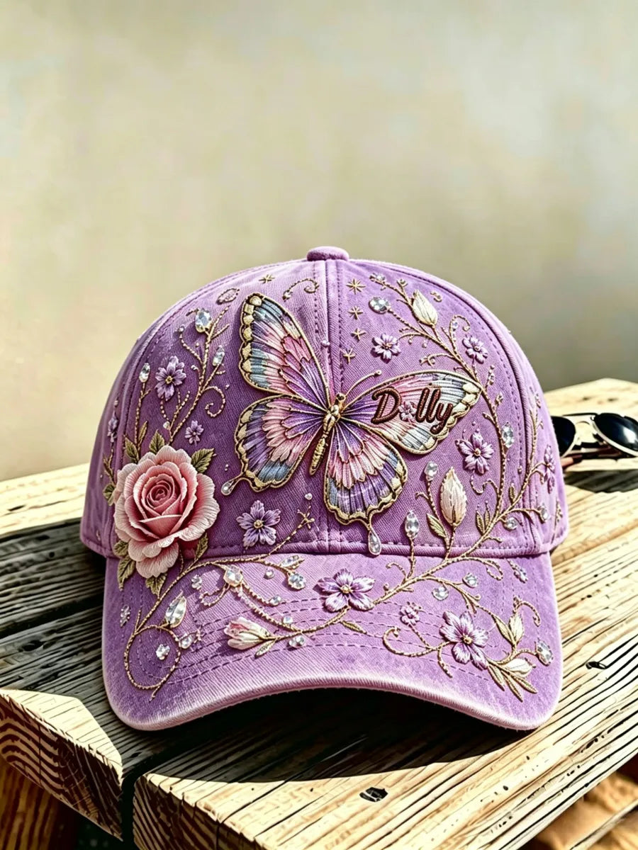Retro Commemorative Printed Washed Hat