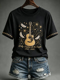 Women'S Commemorative Printed Casual T-Shirt