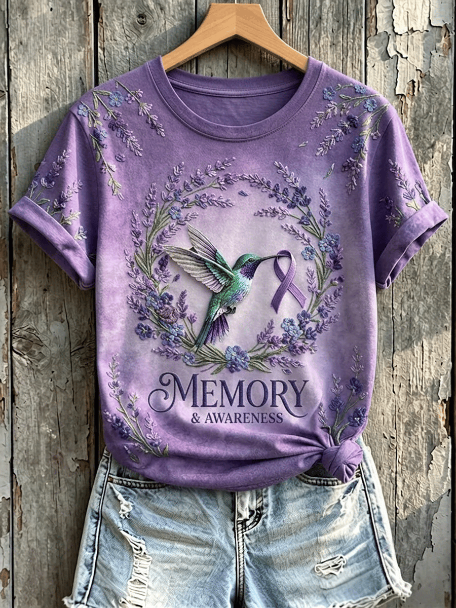 Women's Alzheimer's awareness Tee