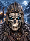 ⚔ VALHALLA VIKING SKULL FULL-FACE MASK