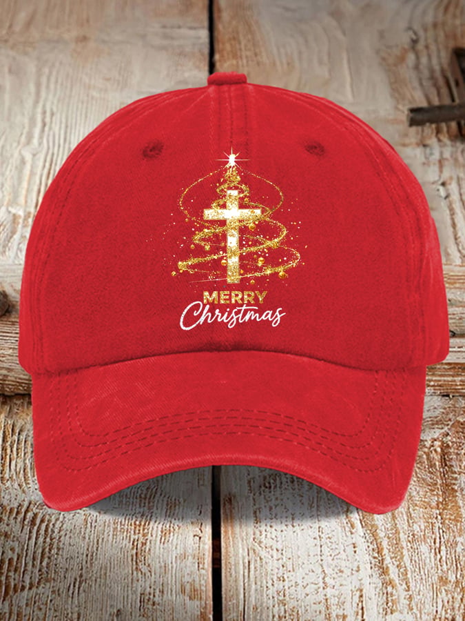 Unisex Christmas Faith Cross Baseball Cap