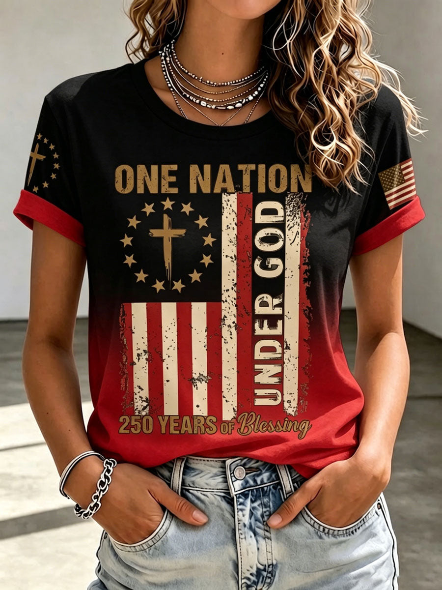 Women's American 250 Print T-Shirt