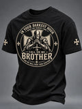 Men's Call On Me Brother Knights Of Faith Tee