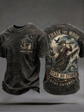 Men's "chase the moon fear no storm" T-shirts
