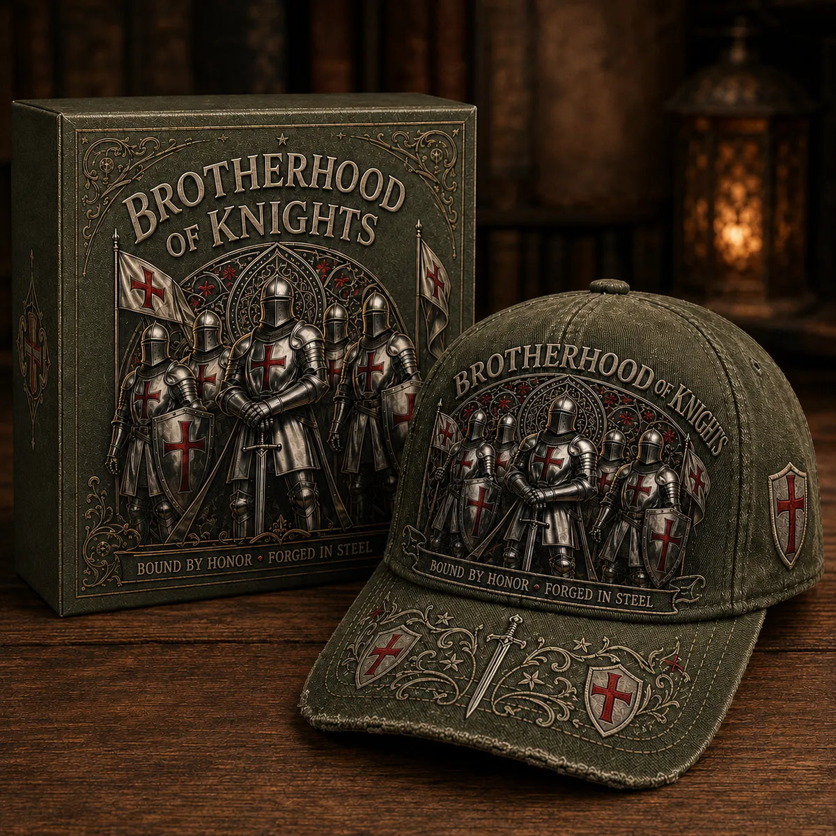 ⚔️ Brotherhood Of Knights Honor Cap