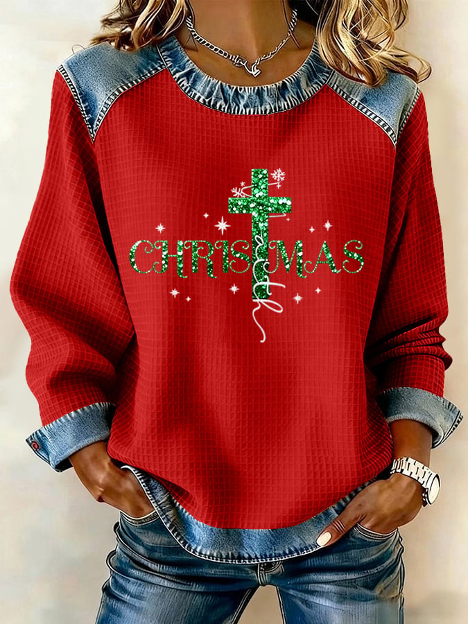 Women's Christmas Faith Casual Sweatshirt