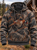 🐕 Hunting Dog & Pheasant Camo Hoodie