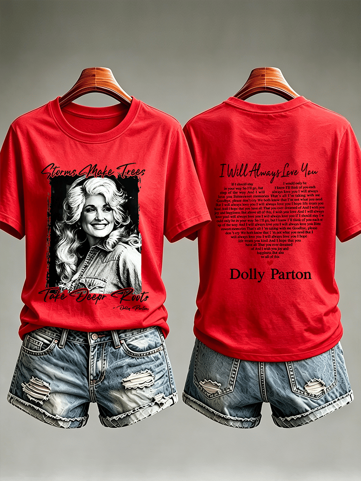 Women's  Vintage Signature Graphic Memorial T- Shirt