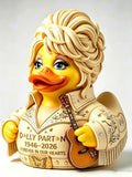 Nashville Authentic Dolly Memorial Duck Ornaments