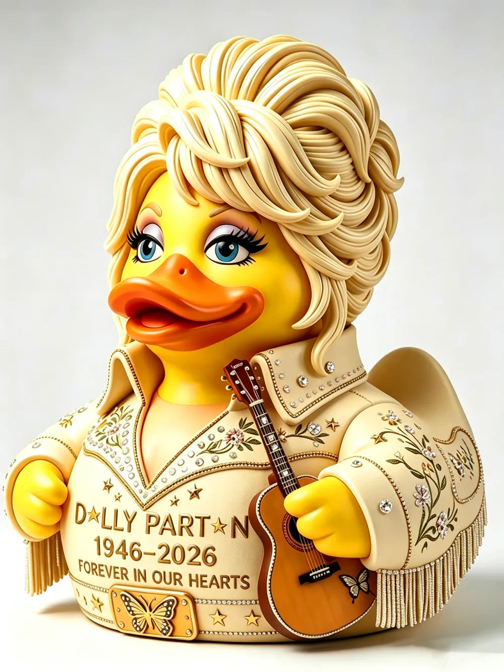 Nashville Authentic Dolly Memorial Duck Ornaments