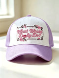 Unisex Forever Our Queen of Country Printed Baseball Cap