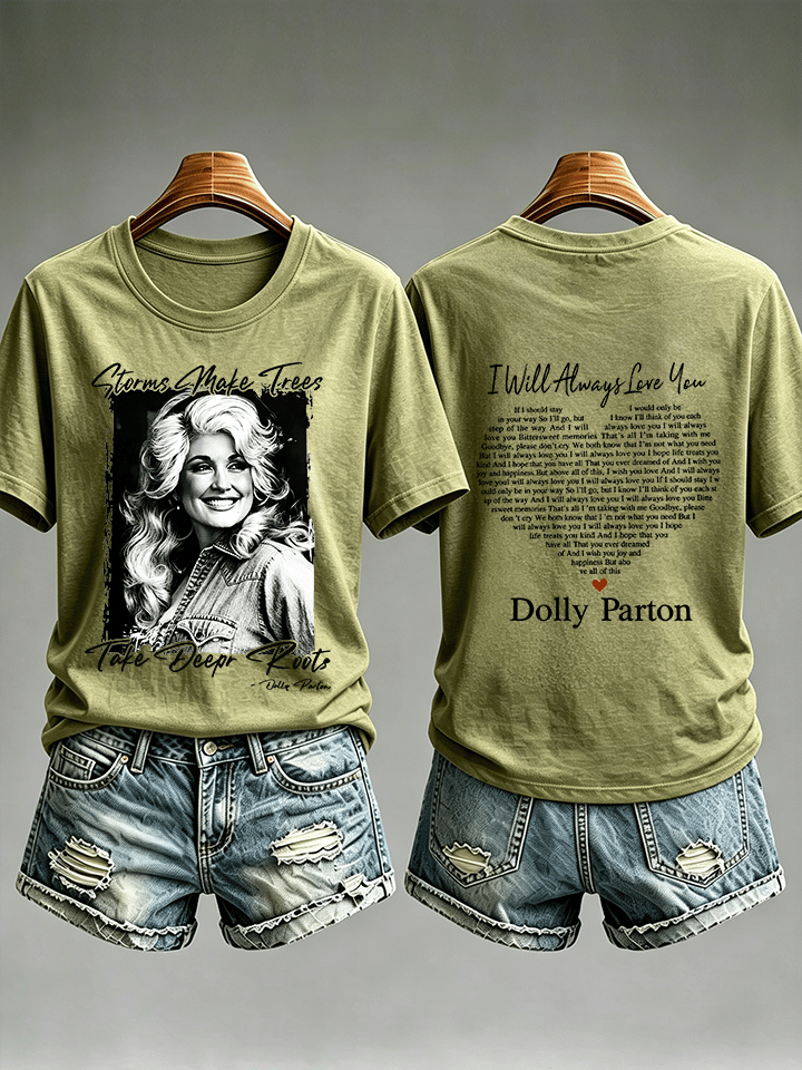 Women's  Vintage Signature Graphic Memorial T- Shirt