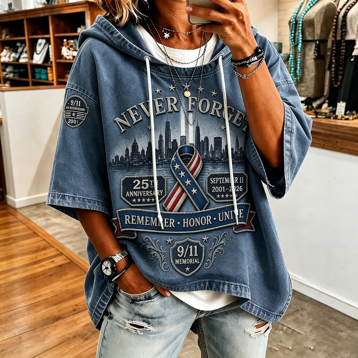 Women's 911 Memorial Graphic Top